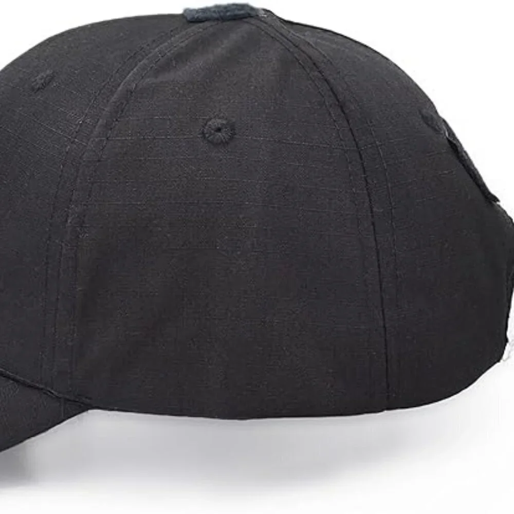 Baseball Cap CANADA Flag Hat  with 1 Unique Embroidered Canada -Themed Patches - Picture 3 of 9